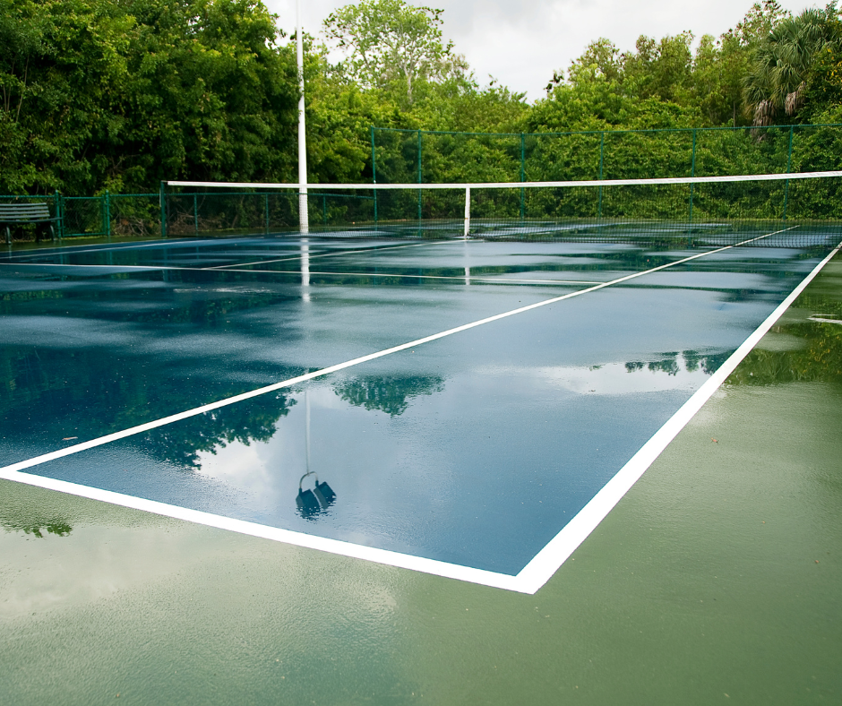 Tennis Court Clean